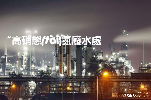 “高硝態(tài)氮廢水處理，綠色環(huán)保新篇章”